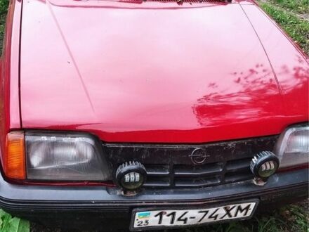 Опель Аскона 1987 в Шепетовке на Automoto.ua Красный Опель Аскона, объемом двигателя 1.6 л и пробегом 111 тыс. км за 1000 $, фото 1 на Automoto.ua