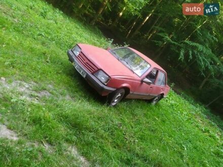 Красный Опель Аскона, объемом двигателя 1.6 л и пробегом 150 тыс. км за 320 $, фото 1 на Automoto.ua