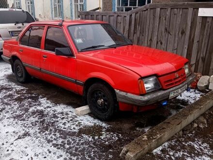 Опель Аскона 1988 в Глухове на Automoto.ua Красный Опель Аскона, объемом двигателя 16 л и пробегом 300 тыс. км за 750 $, фото 1 на Automoto.ua