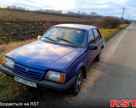 Синий Опель Аскона, объемом двигателя 1.6 л и пробегом 230 тыс. км за 550 $, фото 1 на Automoto.ua