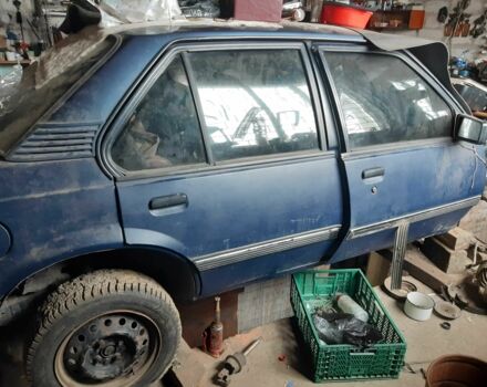 Синий Опель Аскона, объемом двигателя 2 л и пробегом 100 тыс. км за 841 $, фото 1 на Automoto.ua