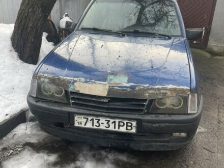 Синій Опель Аскона, об'ємом двигуна 2 л та пробігом 400 тис. км за 750 $, фото 1 на Automoto.ua
