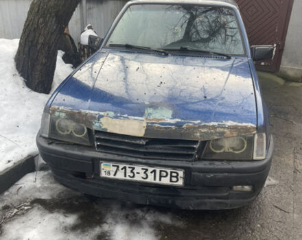 Синий Опель Аскона, объемом двигателя 2 л и пробегом 400 тыс. км за 750 $, фото 1 на Automoto.ua