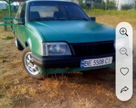 Зеленый Опель Аскона, объемом двигателя 1.3 л и пробегом 1 тыс. км за 721 $, фото 1 на Automoto.ua