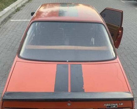 Оранжевый Опель Аскона, объемом двигателя 1.9 л и пробегом 185 тыс. км за 1400 $, фото 10 на Automoto.ua