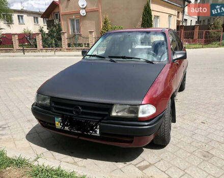 Червоний Опель Астра Ф, об'ємом двигуна 1.6 л та пробігом 332 тис. км за 2100 $, фото 1 на Automoto.ua