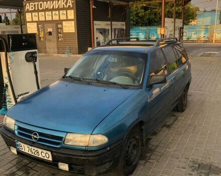 Зелений Опель Астра Ф, об'ємом двигуна 1.4 л та пробігом 300 тис. км за 2000 $, фото 1 на Automoto.ua