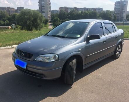 Сірий Опель Астра Г, об'ємом двигуна 1.4 л та пробігом 146 тис. км за 5700 $, фото 1 на Automoto.ua