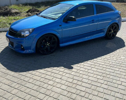 Синий Опель Астра ГТЦ, объемом двигателя 2 л и пробегом 150 тыс. км за 8500 $, фото 1 на Automoto.ua