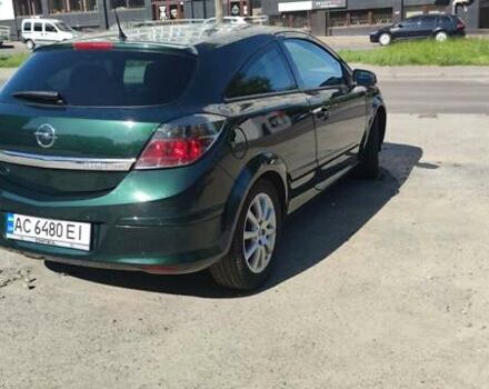 Зеленый Опель Астра ГТЦ, объемом двигателя 1.6 л и пробегом 383 тыс. км за 5000 $, фото 1 на Automoto.ua