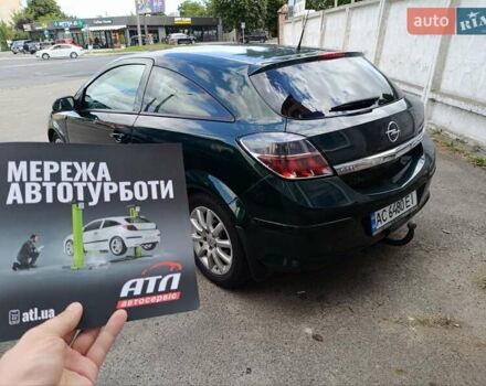 Зеленый Опель Астра ГТЦ, объемом двигателя 1.6 л и пробегом 383 тыс. км за 5000 $, фото 8 на Automoto.ua