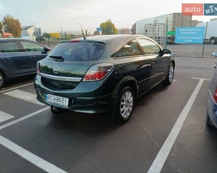 Зеленый Опель Астра ГТЦ, объемом двигателя 1.6 л и пробегом 383 тыс. км за 5000 $, фото 11 на Automoto.ua