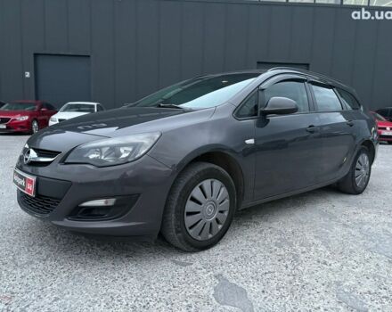 Серый Опель Астра Джей, объемом двигателя 1.7 л и пробегом 210 тыс. км за 7990 $, фото 1 на Automoto.ua