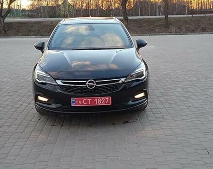 Чорний Опель Астра К, об'ємом двигуна 0 л та пробігом 181 тис. км за 9550 $, фото 1 на Automoto.ua