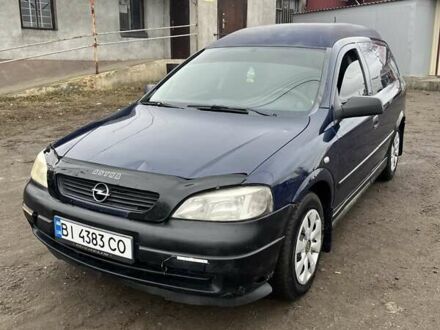 Синий Опель Астра Ван, объемом двигателя 1.69 л и пробегом 380 тыс. км за 2000 $, фото 1 на Automoto.ua