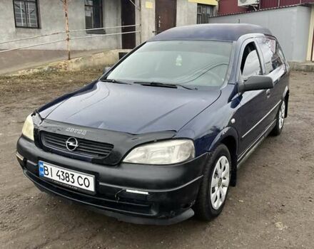Синий Опель Астра Ван, объемом двигателя 1.69 л и пробегом 380 тыс. км за 2000 $, фото 1 на Automoto.ua