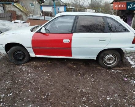 Белый Опель Астра, объемом двигателя 1.4 л и пробегом 123 тыс. км за 650 $, фото 5 на Automoto.ua