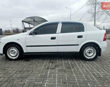 Белый Опель Астра, объемом двигателя 1.2 л и пробегом 263 тыс. км за 2999 $, фото 5 на Automoto.ua