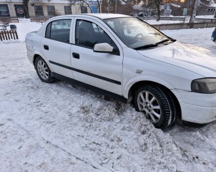 Белый Опель Астра, объемом двигателя 1.4 л и пробегом 370 тыс. км за 2500 $, фото 6 на Automoto.ua