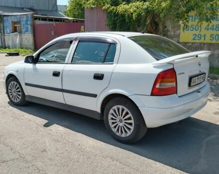 Белый Опель Астра, объемом двигателя 1.4 л и пробегом 215 тыс. км за 2200 $, фото 4 на Automoto.ua