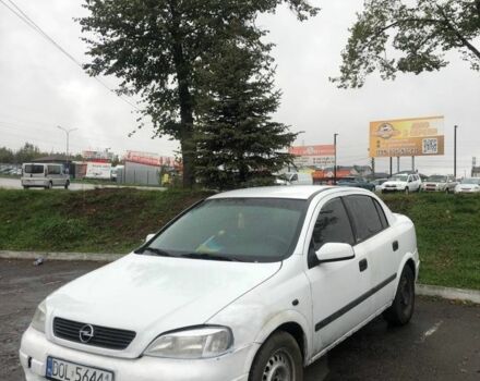 Белый Опель Астра, объемом двигателя 1.8 л и пробегом 1000 тыс. км за 650 $, фото 1 на Automoto.ua