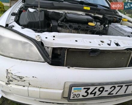 Белый Опель Астра, объемом двигателя 1.6 л и пробегом 226 тыс. км за 2500 $, фото 7 на Automoto.ua