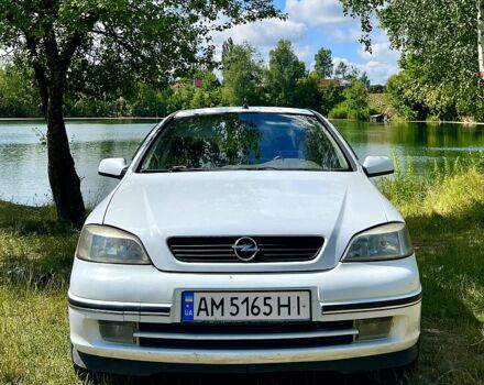 Белый Опель Астра, объемом двигателя 1.6 л и пробегом 386 тыс. км за 3100 $, фото 2 на Automoto.ua