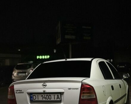 Белый Опель Астра, объемом двигателя 1.4 л и пробегом 340 тыс. км за 3800 $, фото 3 на Automoto.ua