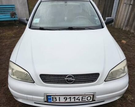 Белый Опель Астра, объемом двигателя 1.4 л и пробегом 248 тыс. км за 5000 $, фото 7 на Automoto.ua
