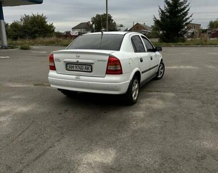 Белый Опель Астра, объемом двигателя 1.4 л и пробегом 205 тыс. км за 4300 $, фото 6 на Automoto.ua