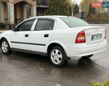 Белый Опель Астра, объемом двигателя 1.6 л и пробегом 218 тыс. км за 4900 $, фото 8 на Automoto.ua