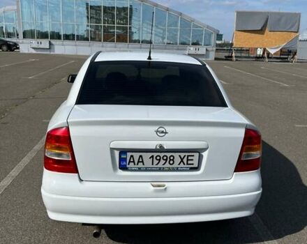Белый Опель Астра, объемом двигателя 1.6 л и пробегом 222 тыс. км за 4500 $, фото 3 на Automoto.ua