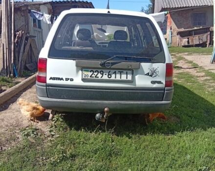 Білий Опель Астра, об'ємом двигуна 1.7 л та пробігом 2 тис. км за 1700 $, фото 3 на Automoto.ua