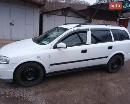 Белый Опель Астра, объемом двигателя 1.7 л и пробегом 340 тыс. км за 2900 $, фото 1 на Automoto.ua