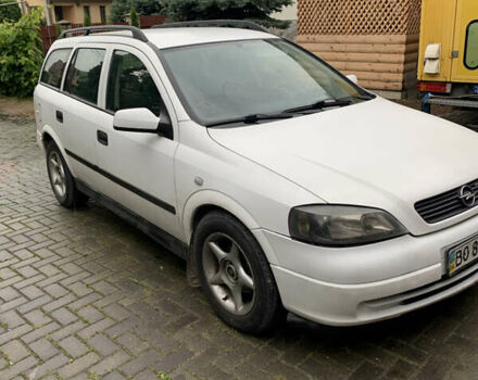 Белый Опель Астра, объемом двигателя 1.7 л и пробегом 400 тыс. км за 2400 $, фото 3 на Automoto.ua