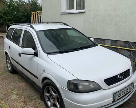 Белый Опель Астра, объемом двигателя 1.7 л и пробегом 400 тыс. км за 2400 $, фото 1 на Automoto.ua