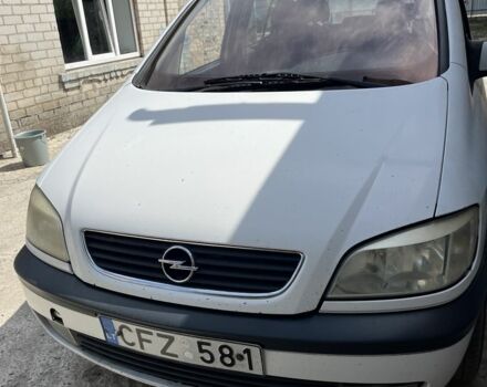 Белый Опель Астра, объемом двигателя 2 л и пробегом 250 тыс. км за 1200 $, фото 1 на Automoto.ua