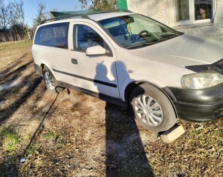 Белый Опель Астра, объемом двигателя 1.7 л и пробегом 285 тыс. км за 1350 $, фото 1 на Automoto.ua