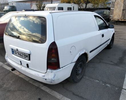 Опель Астра 2001 в Киеве на Automoto.ua Белый Опель Астра, объемом двигателя 2 л и пробегом 213 тыс. км за 1100 $, фото 2 на Automoto.ua