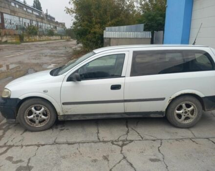 Белый Опель Астра, объемом двигателя 2 л и пробегом 270 тыс. км за 1000 $, фото 5 на Automoto.ua