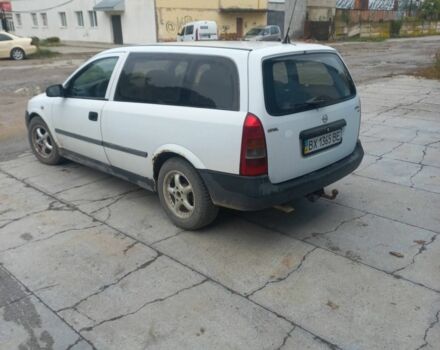 Белый Опель Астра, объемом двигателя 2 л и пробегом 270 тыс. км за 1000 $, фото 3 на Automoto.ua