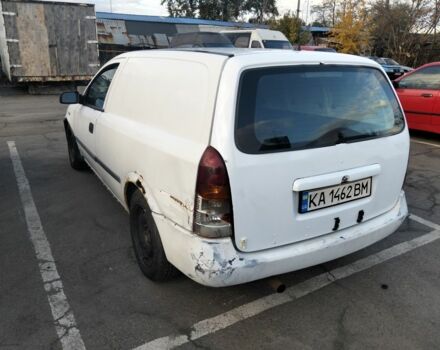 Опель Астра 2001 в Киеве на Automoto.ua Белый Опель Астра, объемом двигателя 2 л и пробегом 213 тыс. км за 1100 $, фото 3 на Automoto.ua