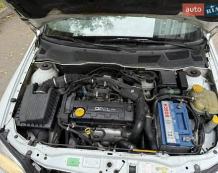 Белый Опель Астра, объемом двигателя 1.7 л и пробегом 290 тыс. км за 1750 $, фото 10 на Automoto.ua