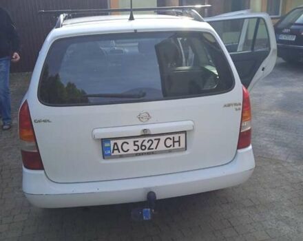 Белый Опель Астра, объемом двигателя 1.4 л и пробегом 251 тыс. км за 3000 $, фото 5 на Automoto.ua