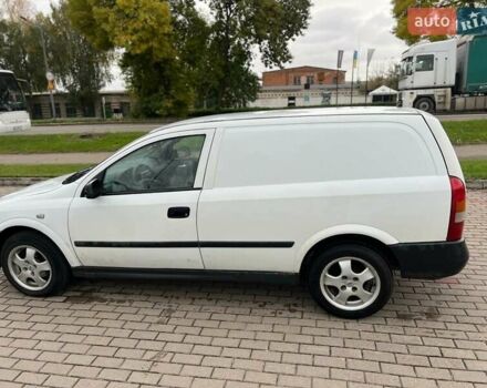Белый Опель Астра, объемом двигателя 1.69 л и пробегом 222 тыс. км за 1850 $, фото 6 на Automoto.ua