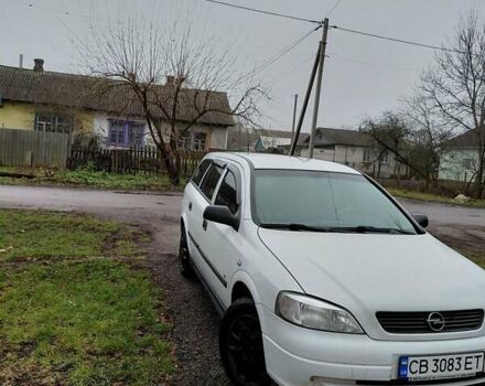 Белый Опель Астра, объемом двигателя 1.6 л и пробегом 285 тыс. км за 3000 $, фото 11 на Automoto.ua