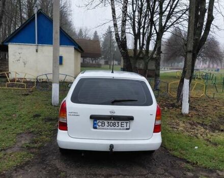 Белый Опель Астра, объемом двигателя 1.6 л и пробегом 285 тыс. км за 3000 $, фото 6 на Automoto.ua