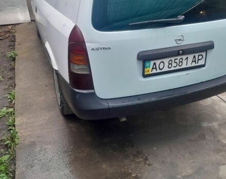 Белый Опель Астра, объемом двигателя 1.7 л и пробегом 1 тыс. км за 2200 $, фото 1 на Automoto.ua