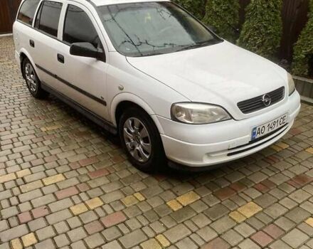 Белый Опель Астра, объемом двигателя 1.7 л и пробегом 314 тыс. км за 3800 $, фото 3 на Automoto.ua
