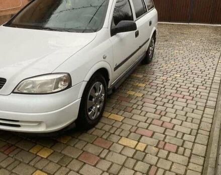 Белый Опель Астра, объемом двигателя 1.7 л и пробегом 314 тыс. км за 3800 $, фото 14 на Automoto.ua